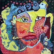 Poulpe friction de pleine face - 100 x 100 cm - 2009